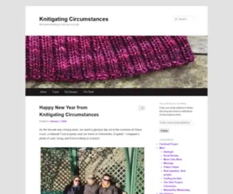 Knitigatingcircumstances.com(Because knitting) Screenshot