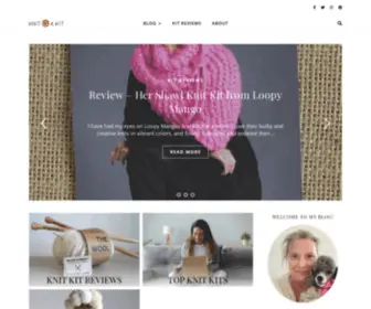 Knitinakit.com(The Best Blog for Knitting kit inspiration for all levels) Screenshot