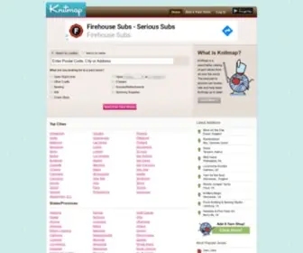 Knitmap.com(Yarn stores) Screenshot
