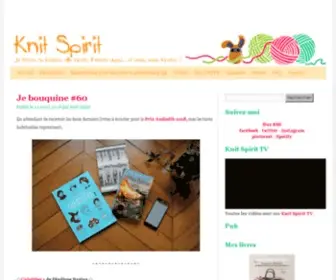 Knitspirit.net(Je tricote) Screenshot