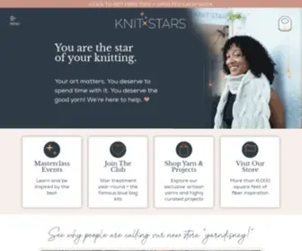 Knitstars.com(Knit Stars) Screenshot