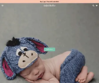Knittednewborn.com(Knitted Newborn) Screenshot