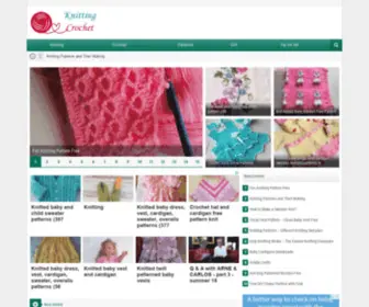 Knittingcrochetlove.com(Knitting, Crochet Love) Screenshot