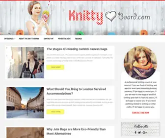 Knittyboard.com(A Lifestyle Blog) Screenshot