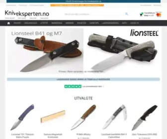 Kniveksperten.no(Nå opp til 20% rabatt) Screenshot