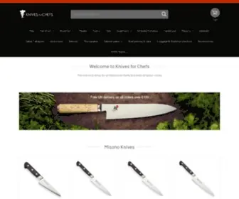 Knivesforchefs.co.uk(Knives for Chefs) Screenshot