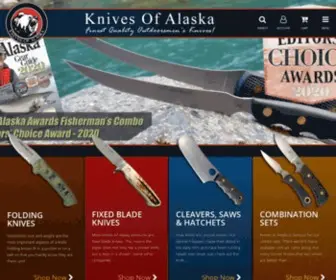 Knivesofalaska.com Screenshot