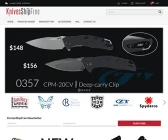 Knivesshipfree.com(Shop our huge selection of your favorite brands) Screenshot