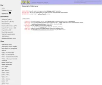 KNJN.com(Electronic development products) Screenshot