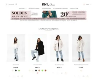 KNlparis.fr(Perfecto cuir femme Paris) Screenshot