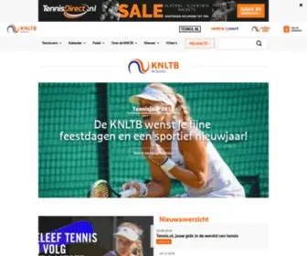 KNLTB.nl(De Koninklijke Nederlandse Lawn Tennis Bond (KNLTB)) Screenshot