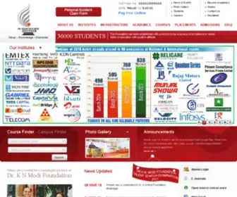 Knmodifoundation.com(Dr. KN Modi Foundation) Screenshot