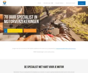 KNMvverzekeringen.nl(De specialist met hart voor je motor) Screenshot