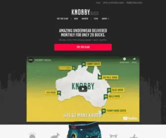 Knobbyunderwear.com.au(Mens & Womens Subscription Undies) Screenshot