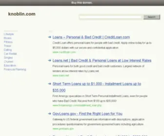 Knoblin.com(Block Central) Screenshot