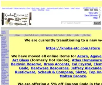 Knobs-ETC.com(LLC) Screenshot