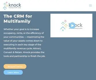 Knockcrm.com(Knock’s intelligent front office) Screenshot