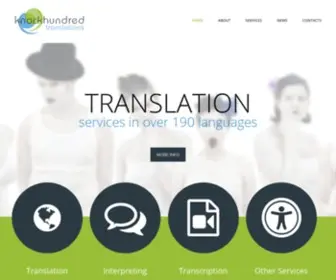 Knockhundred.com(Knockhundred Translations) Screenshot