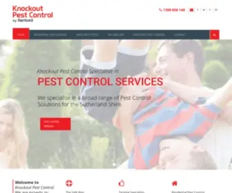 Knockoutpestcontrol.com.au(Knockout Pest Control) Screenshot