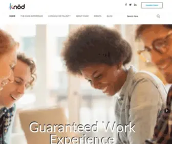 Knod.net(Bridging the education to employment gap) Screenshot