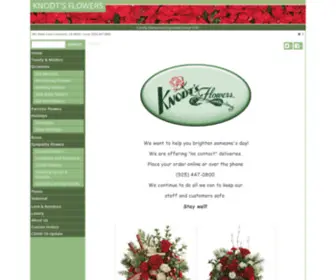 Knodtsflowers.com(Livermore Florist) Screenshot