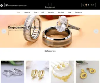Knokaboutjewelry.com(Engagement and wedding rings) Screenshot