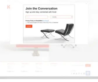 Knoll-INT.com(Knoll) Screenshot