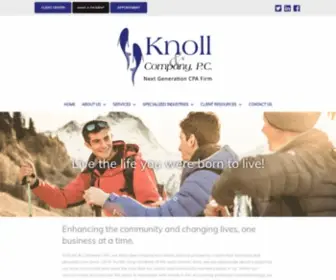 KnollcPa.com(Knoll & Company) Screenshot