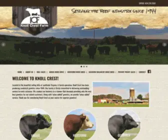 Knollcrestfarm.com(Knoll Crest Farm) Screenshot