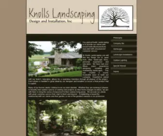 Knollslandscaping.com(Landscape) Screenshot