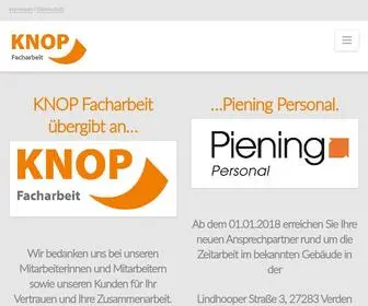 Knop-Facharbeit.de(Knop Facharbeit) Screenshot