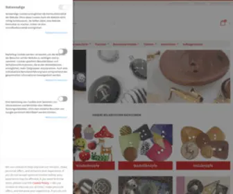 Knopf-Boutique.de(10000 Knöpfe auf Knopf Boutique) Screenshot