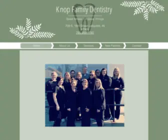 Knopfamilydentistry.com(Dentist Lafayette Indiana) Screenshot