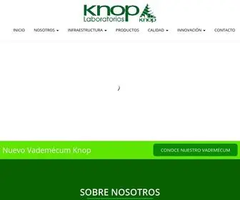 Knoplabs.com(Knop Laboratorios) Screenshot