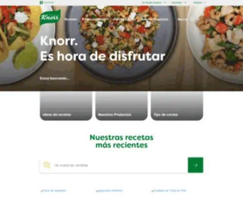 Knorrsabor.com(Knorr® US) Screenshot