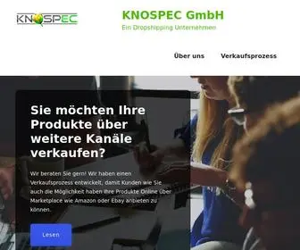 Knospec.de(Ein Dropshipping Unternehmen) Screenshot