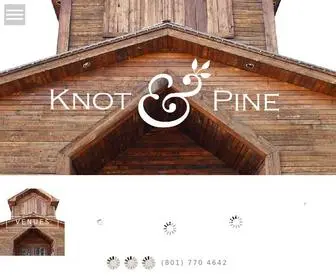 Knotandpine.com(Utah County Weddings and Events) Screenshot