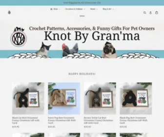 Knotbygranma.com(Knot By Gran'ma) Screenshot