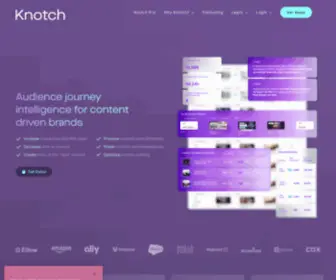 Knotch.com(Customer Journey Intelligence) Screenshot