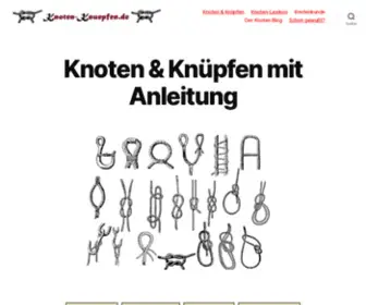 Knoten-Knuepfen.de(KNOTEN Knüpfen & Binden lernen) Screenshot