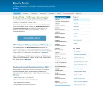 Knothemedia.de(Knothe Media) Screenshot