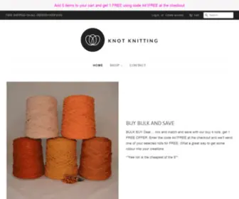 Knotknitting.com.au(Knot Knitting) Screenshot