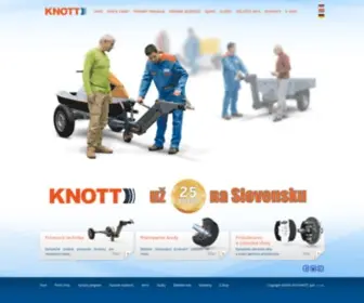 Knott.sk(Úvod) Screenshot