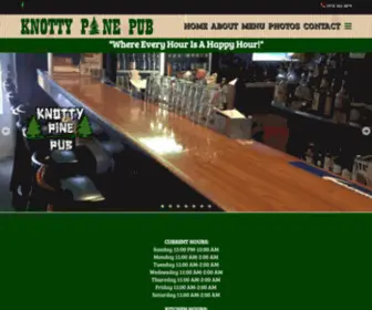 Knottypinepub.com(Knotty Pine Pub) Screenshot