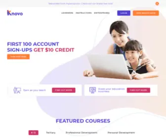 Knovo.io(Singapore EdTech) Screenshot