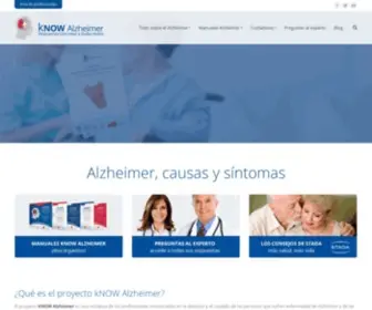 Knowalzheimer.com(KNOW Alzheimer) Screenshot