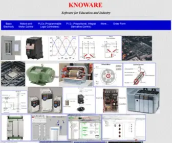 Knoware-Online.com(KNOWARE Software for Education and Industry) Screenshot