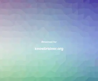 Knowbrainer.org(Knowbrainer) Screenshot