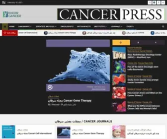 Knowcancer.ir(دانش در برابر سرطان جهت ارتقای دانش عمومی سرطان) Screenshot