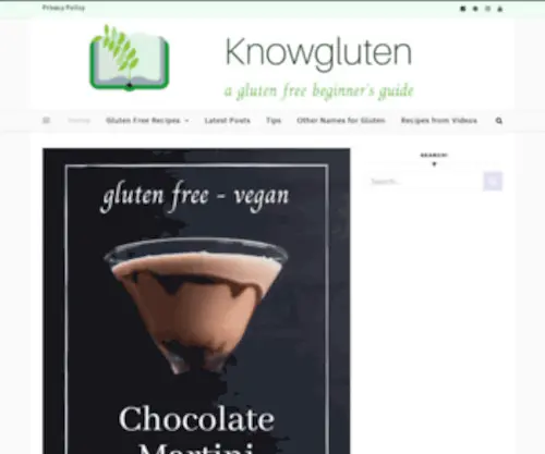 Knowgluten.me(Know gluten) Screenshot